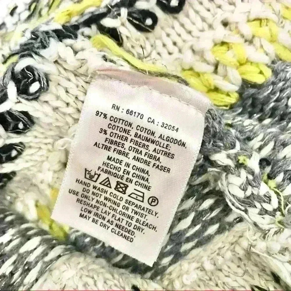 Anthropologie Moth Chaux Metallic Open Front Drape Cardigan Neutral - Picture 10 of 10